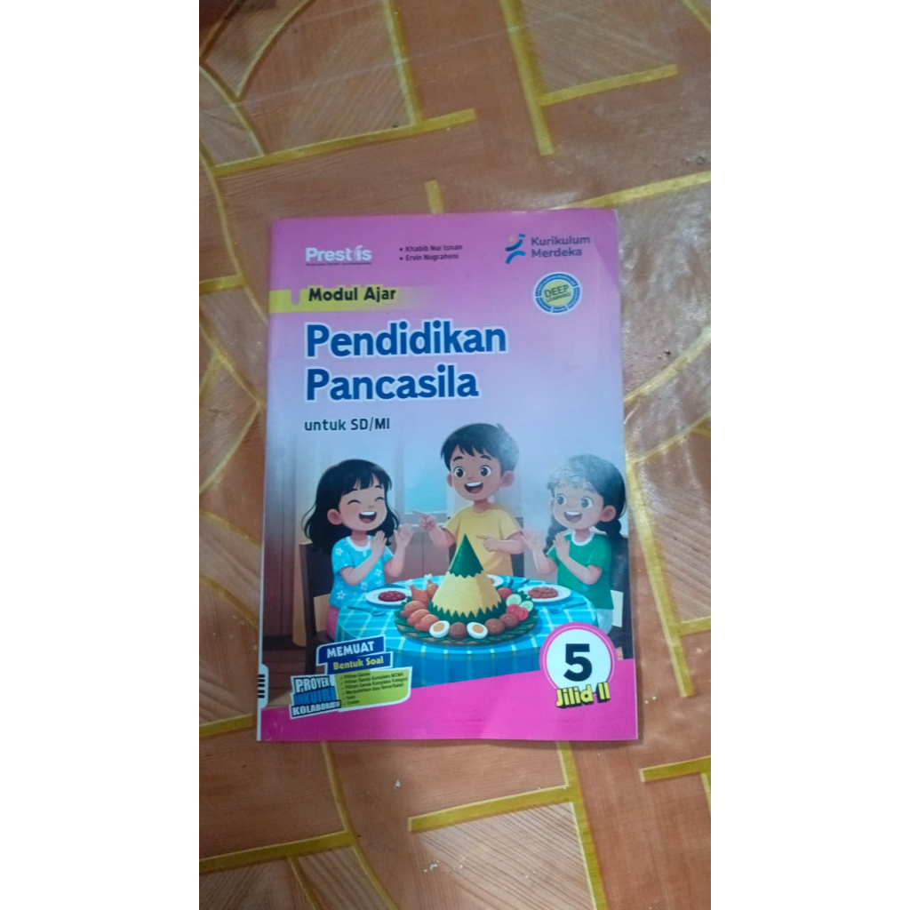 LKS PUSTAKA PERSADA KELAS 5 PENDIDIKAN PANCASILA SEMESTER 2 TERBITAN 2025