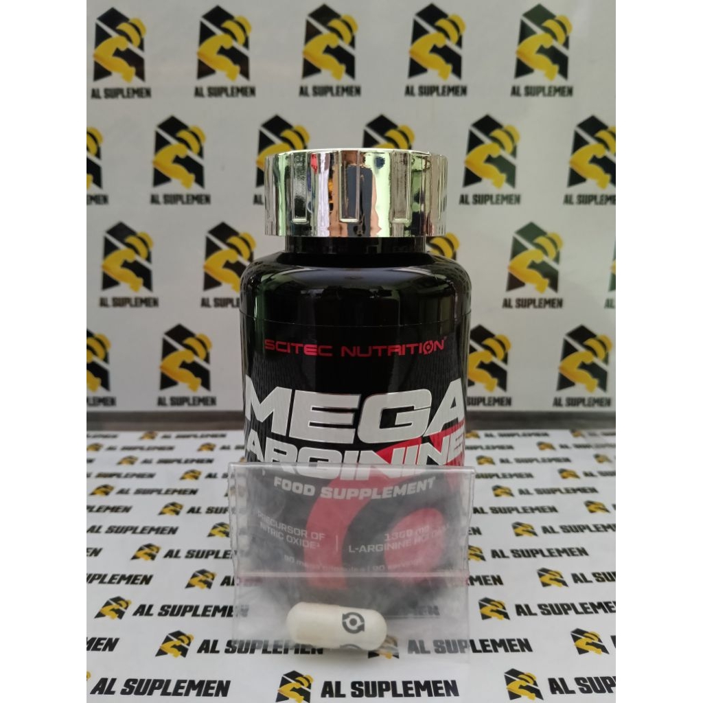 Scitec Nutrition Mega Arginine Eceran 1 Capsule Pre Workout Suplemen Fitness