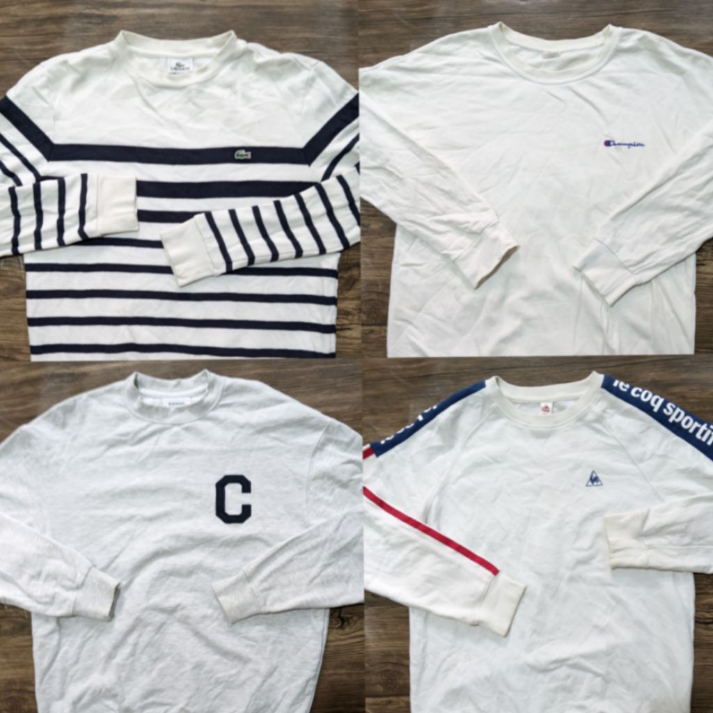 Crewneck Fleece Unisex (Pria & Wanita),baju second creawnek/baju pria second/creawnek pria/creawnek 