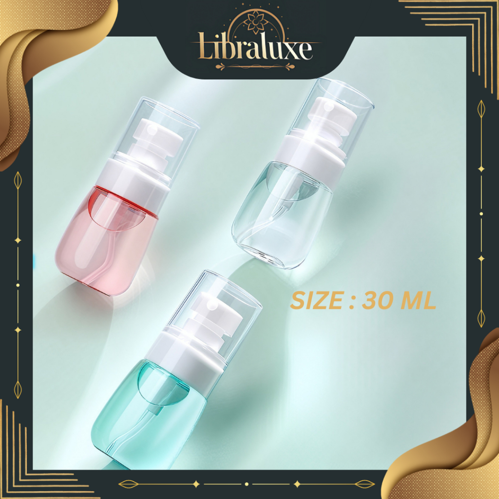 Pump Refil Botol Mist Spray Multifungsi Botol Spray Ukuran Kecil 30 ML Botol Semprotan Praktis