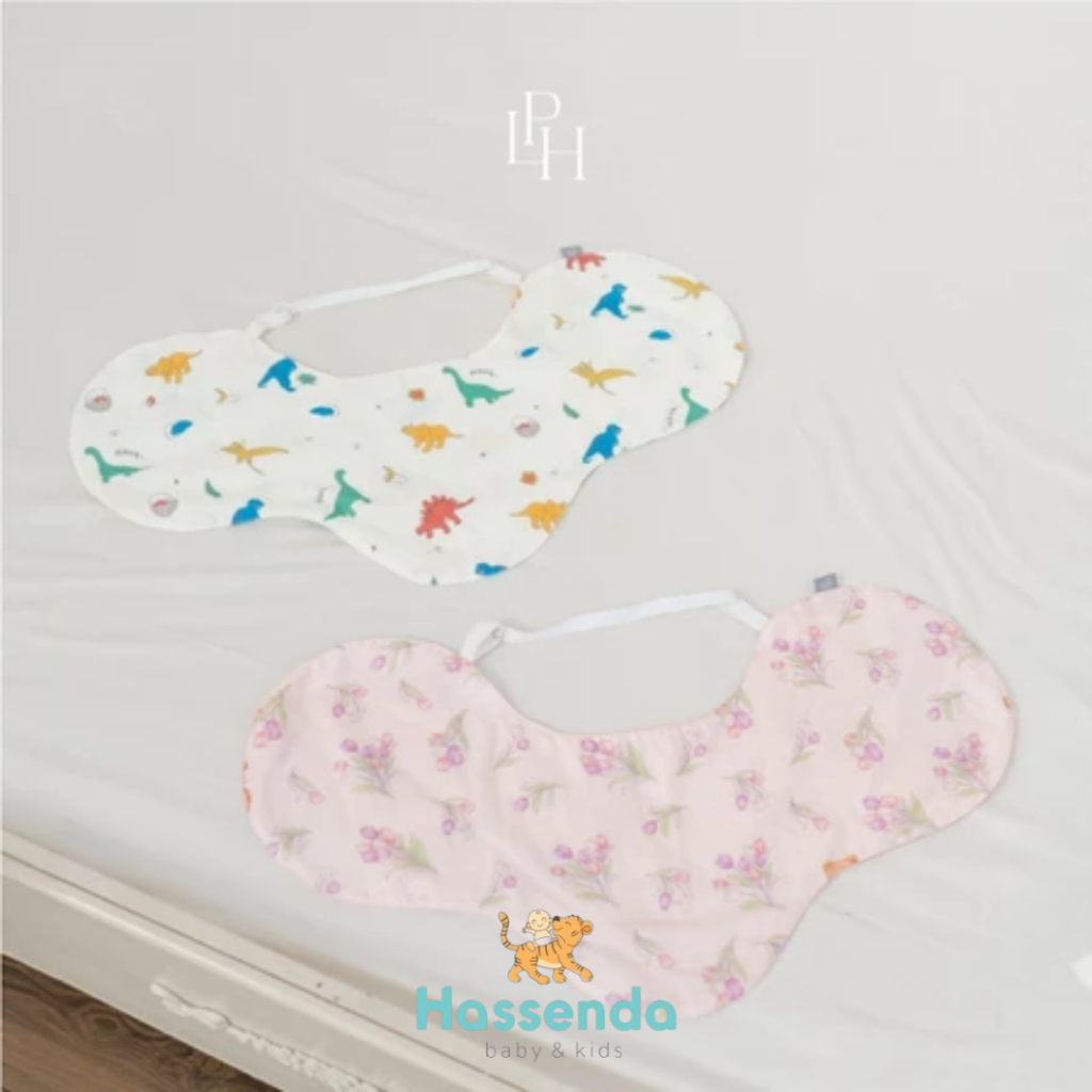 Little Palmerhaus Burp & Bib, Muslin Burp & Bib 2.0 / Celemek Bayi