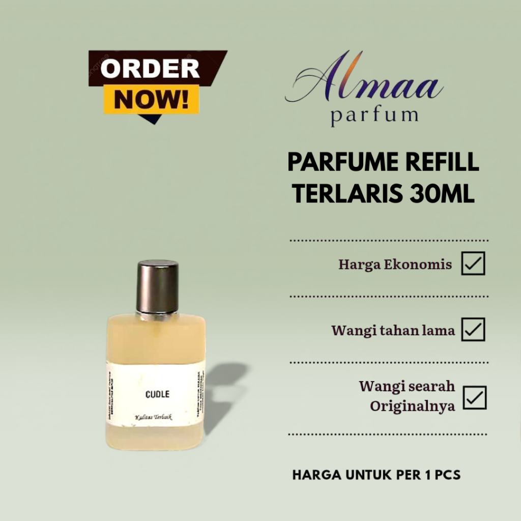[ADG 30ML] ADG 30ML PARFUM REFILL HARGA TERMURAH WANGI AWET TAHAN LAMA