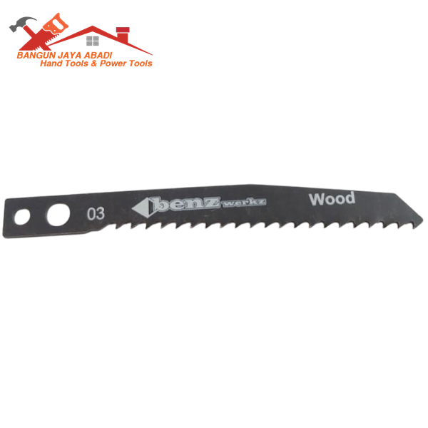 Mata Jigsaw Jig Saw BENZ 03 BZ-7073 HCS Wood Jig Saw Blade Mata Potong Gergaji Jigsaw Kayu Triplek T