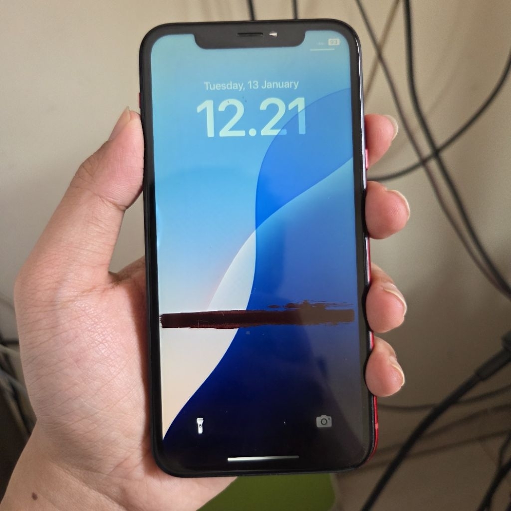 LCD iPhone XR original minus baca deskripsi
