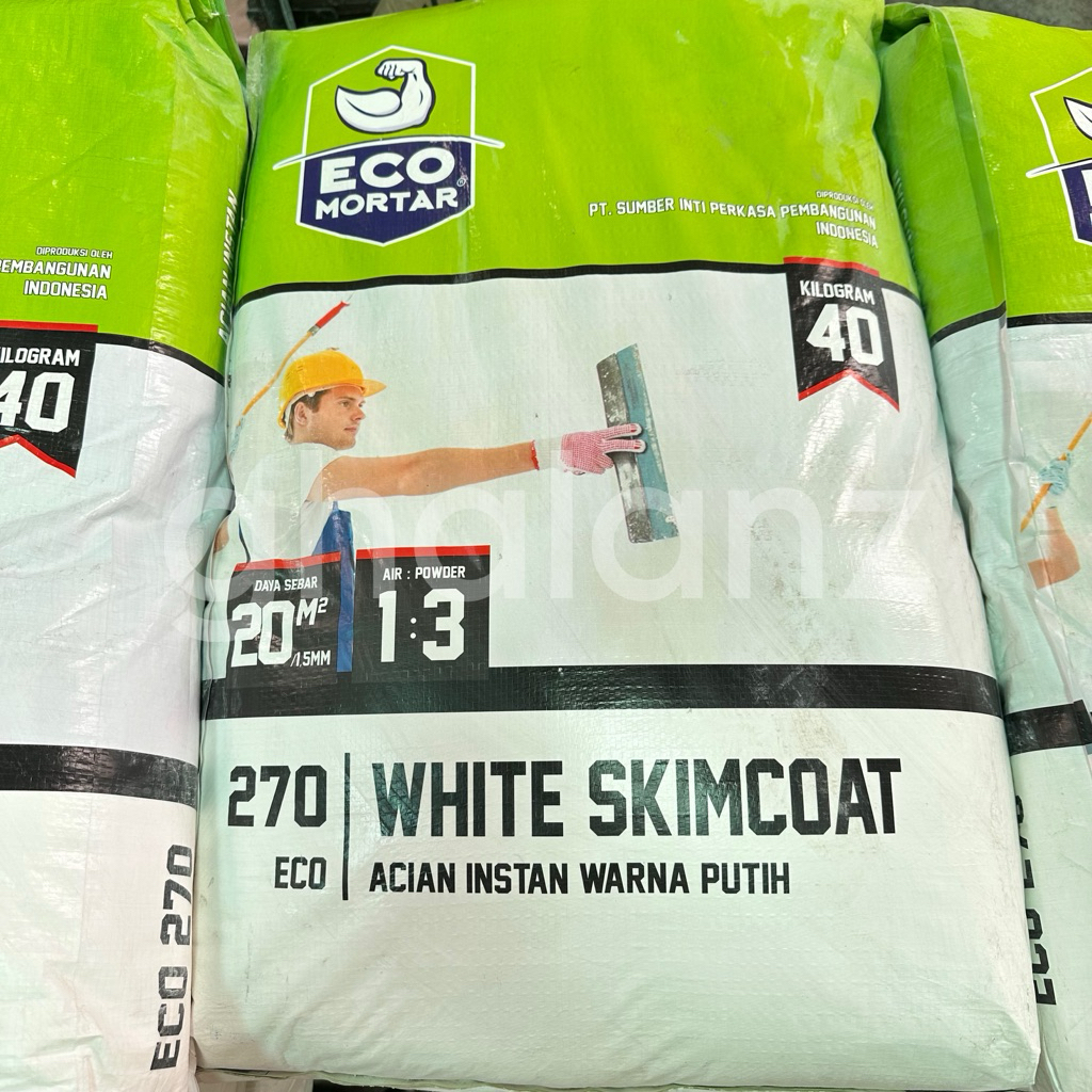 ECO 270 Semen Instan Acian Putih 1sak 40kg via Instant Gojek / Grab