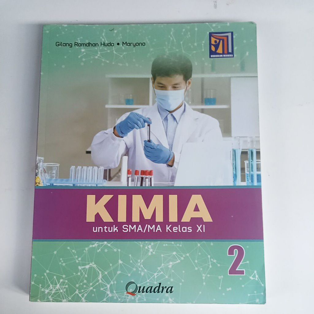 buku kimia kelas 2/11 SMA quadra kurikulum merdeka