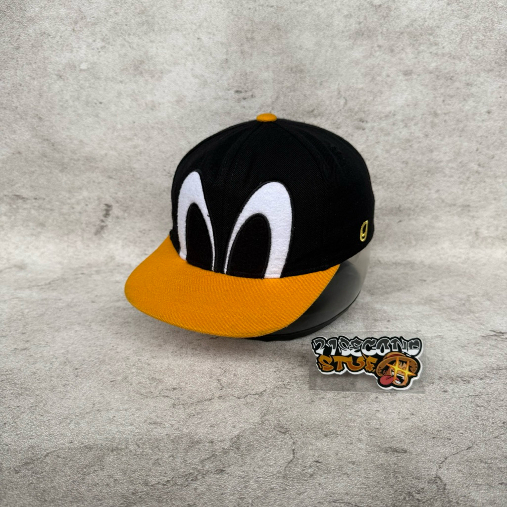 Topi Pancoat Hitam Kuning Anak Second