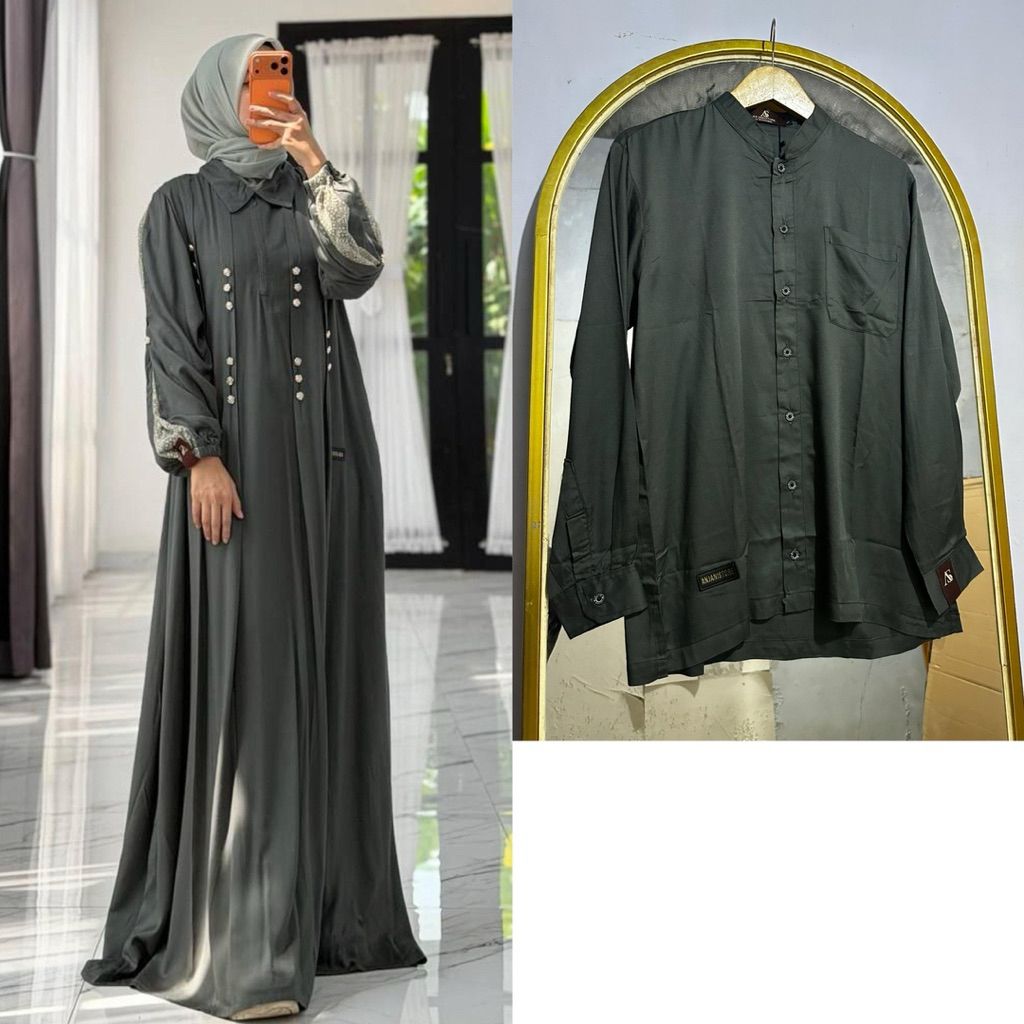 SET COUPLE OCEAN GREEN BY ANJANI STORE