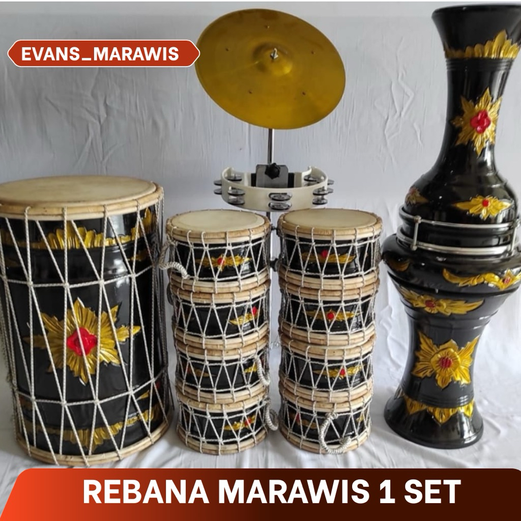 Marawis Satu Set Lengkap Hadroh Marawis Super Premium