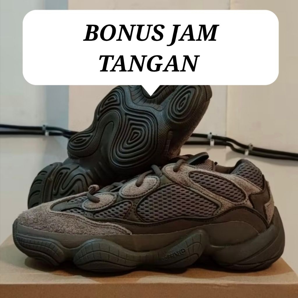 Sepatu Adidas Yeezy 500 Claw Brown