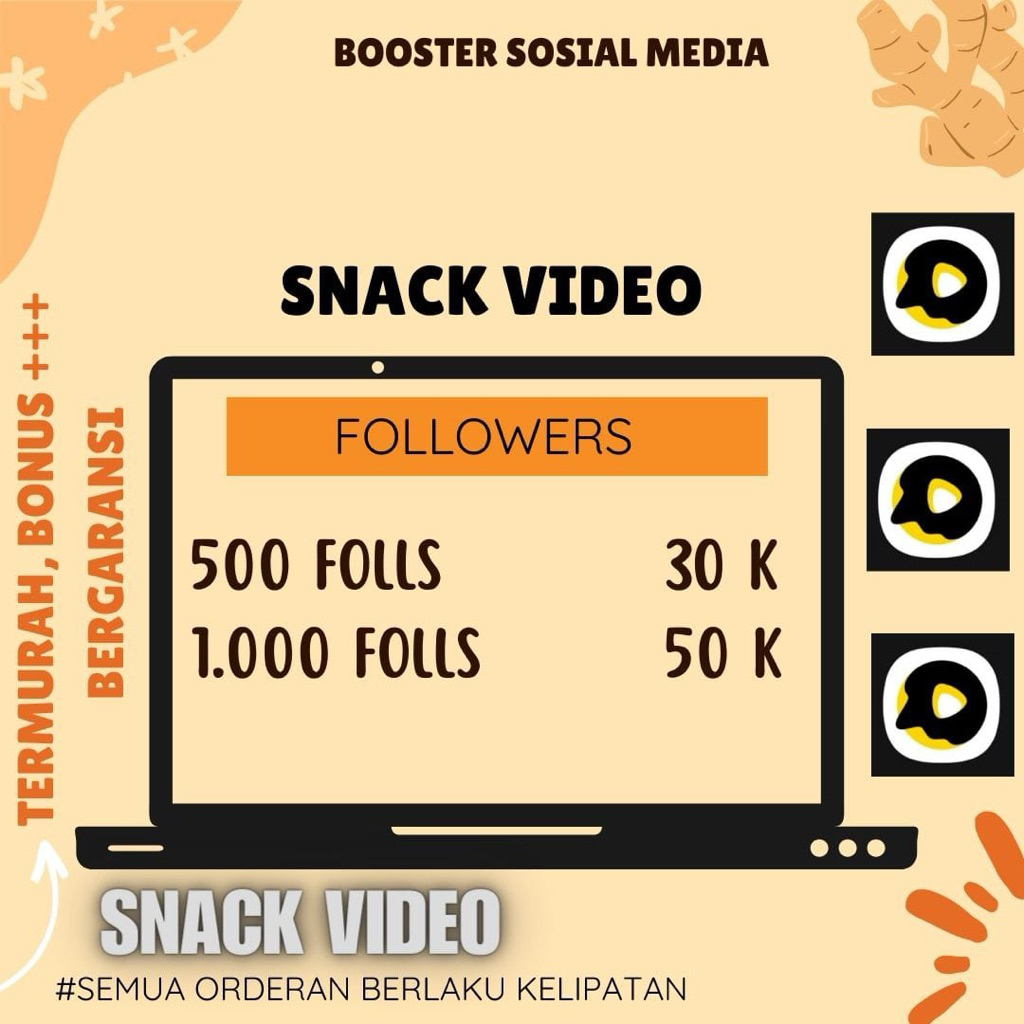 Followers Snack Video