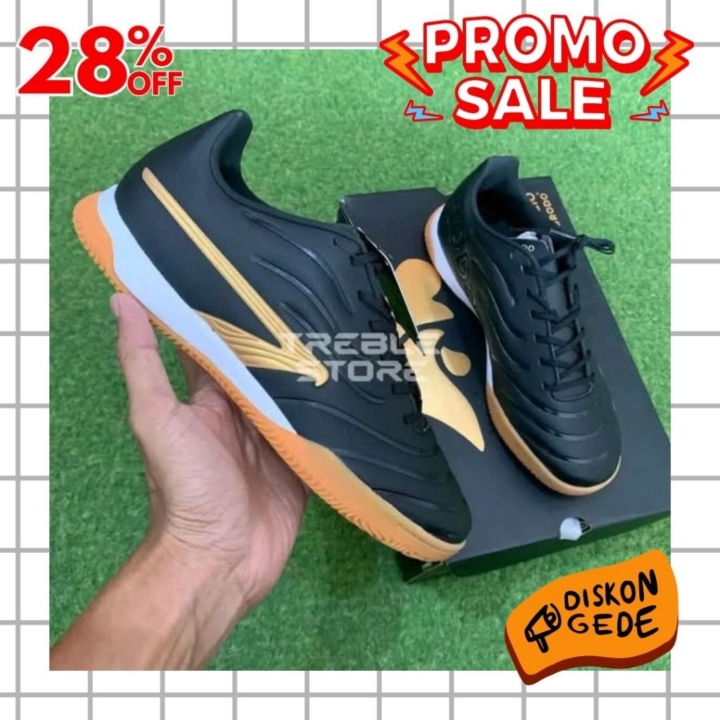 PROMO SEPATU FUTSAL ORIGINAL BRODO MEZZALA STRIKE FUTSAL MURAH