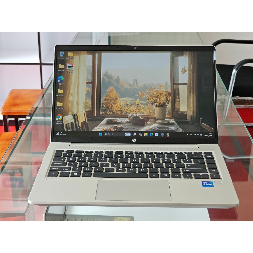 HP Probook 640 G8 intel Core i7 Gen 11 Ram 16 GB Slin Ringan Premium Bisnis Laptop