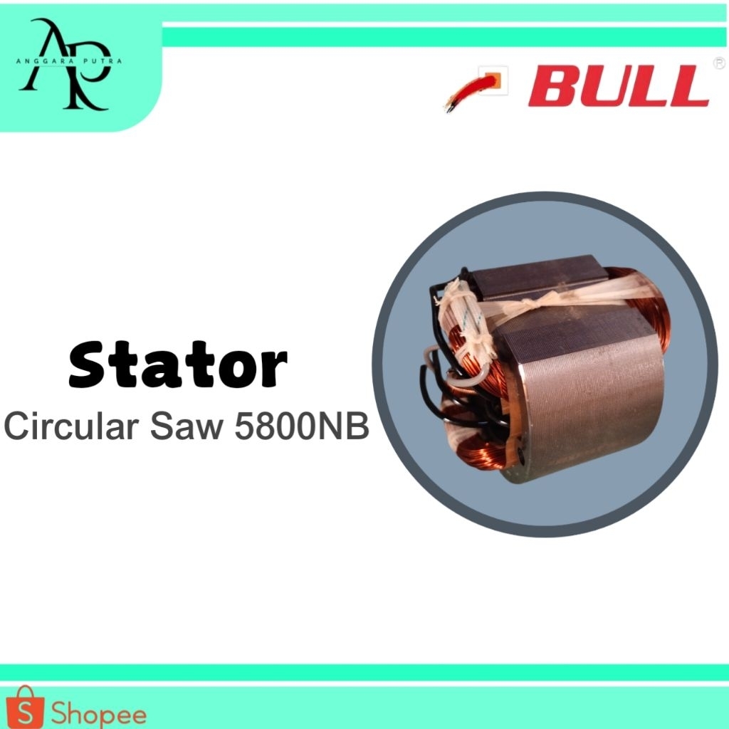 Stator Bull Serkel Makita 5800NB Sparepart Original