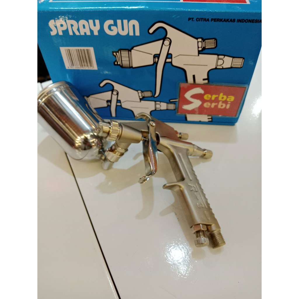 *MEIJI R3G*Alat Spray gun tabung kompresor semprot cat minyak duco
