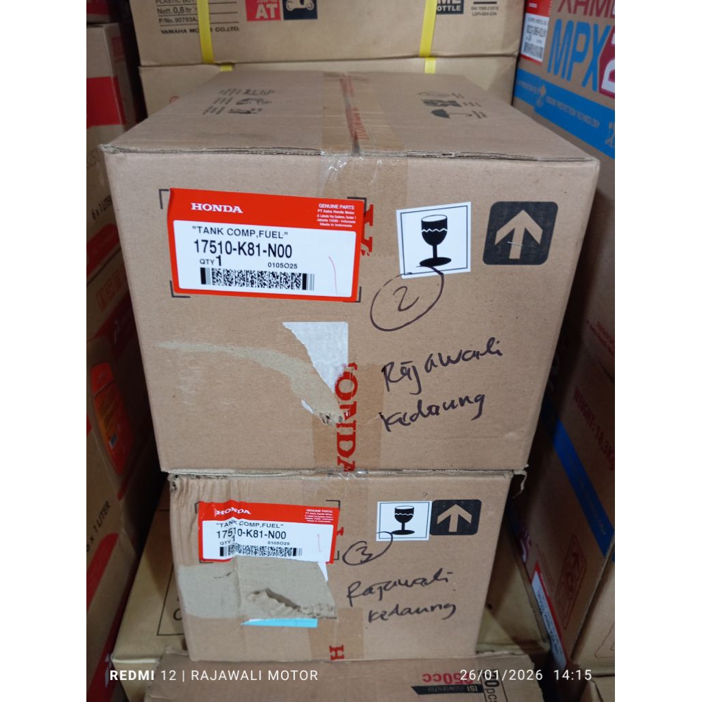 17510-K81-N00 Tangki Bensin Honda BeAT eSP K81 AHM Original