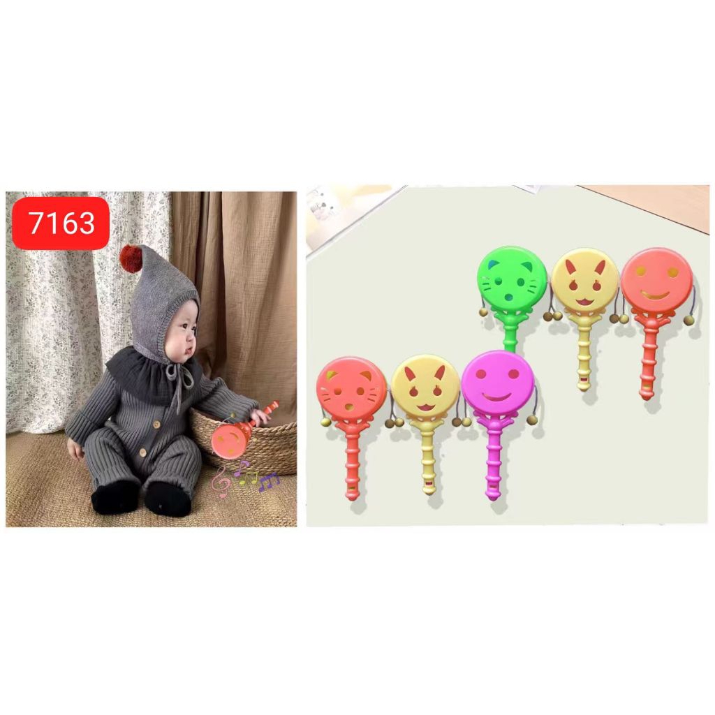 MAINAN ANAK | MAINAN GENGGAM ANAK | MAINAN ANAK TONGKAT GENGGAM | MAINAN BUNYI UNTUK ANAK | RATTLE S