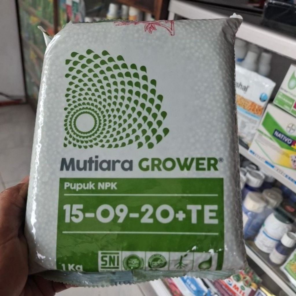 NPK mutiara grower 15-09-20+TE