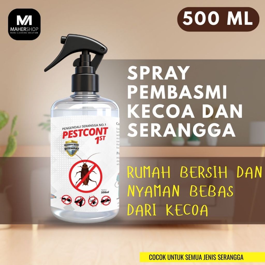 Pestcont obat racun pengendali serangga kecoa, racun kecoa, serangga rumah, obat anti serangga kecoa