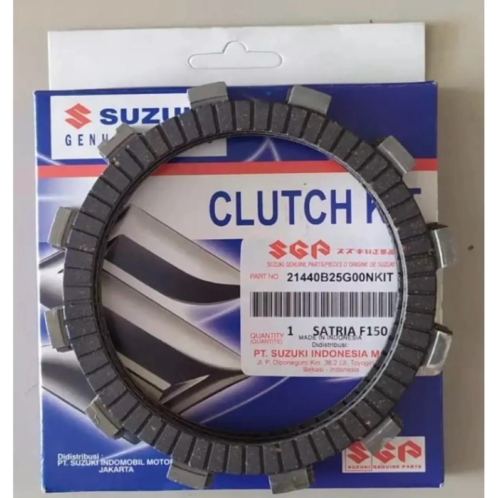KAMPAS KOPLING SUZUKI SATRIA FU INJEKSI / SATRIA FU 150 KARBU / THUNDER 125 / SATRIA 150 NEW / SATRI