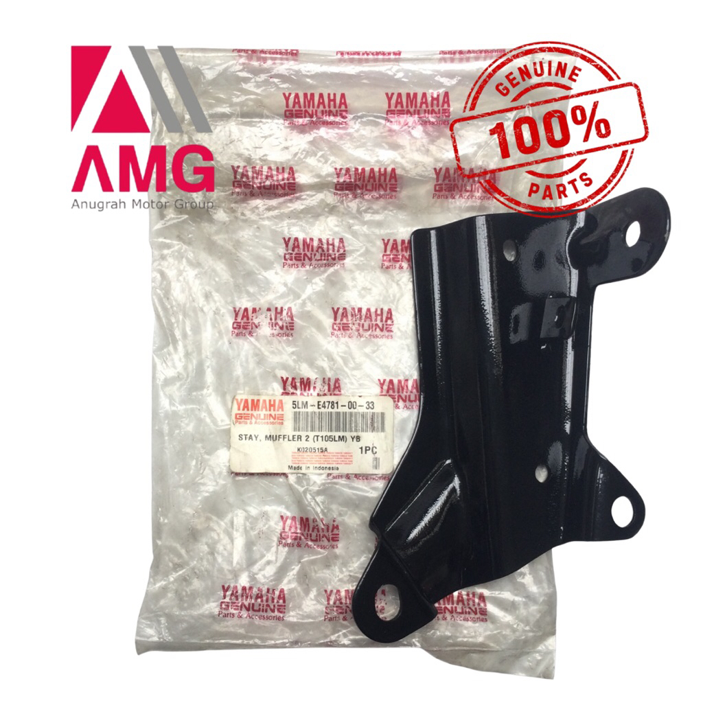 STAY, MUFFLER 2 YAMAHA JUPITER Z (5LM-E4781-00-33) / BREKET DUDUKAN KNALPOT