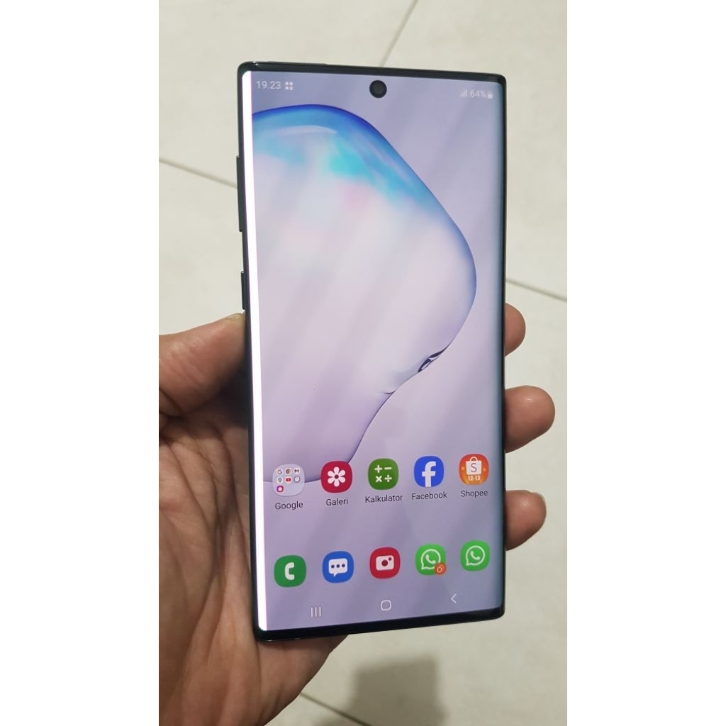 LCD set frame Samsung Note 10 copotan original