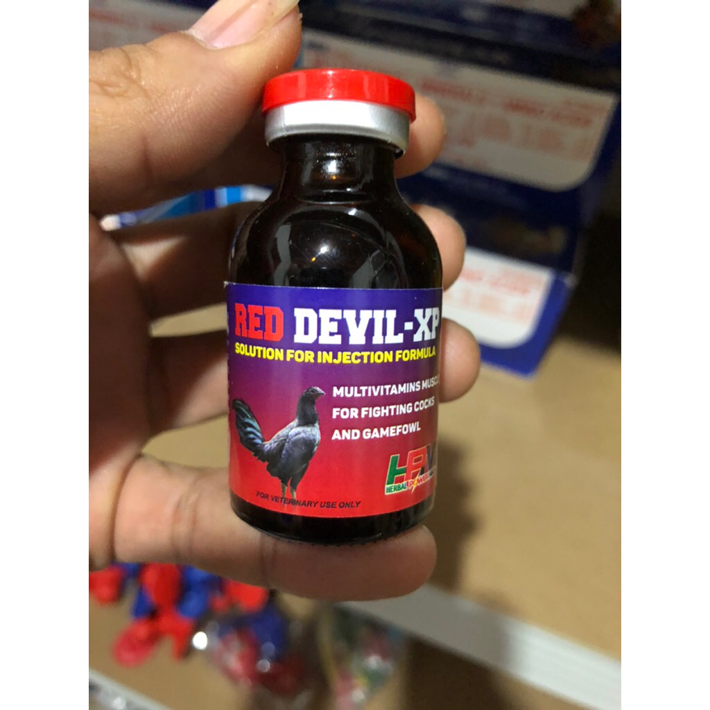 Vitamin doping ayam Red Devil 20ml penguat otot dan doping 100% original HPM