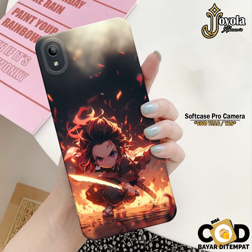 Case VIVO Y91C Y1S - JOYOLA - Casing VIVO Y91C Y1S - Case Anime - Skin Handphone - Silikon VIVO Y91C