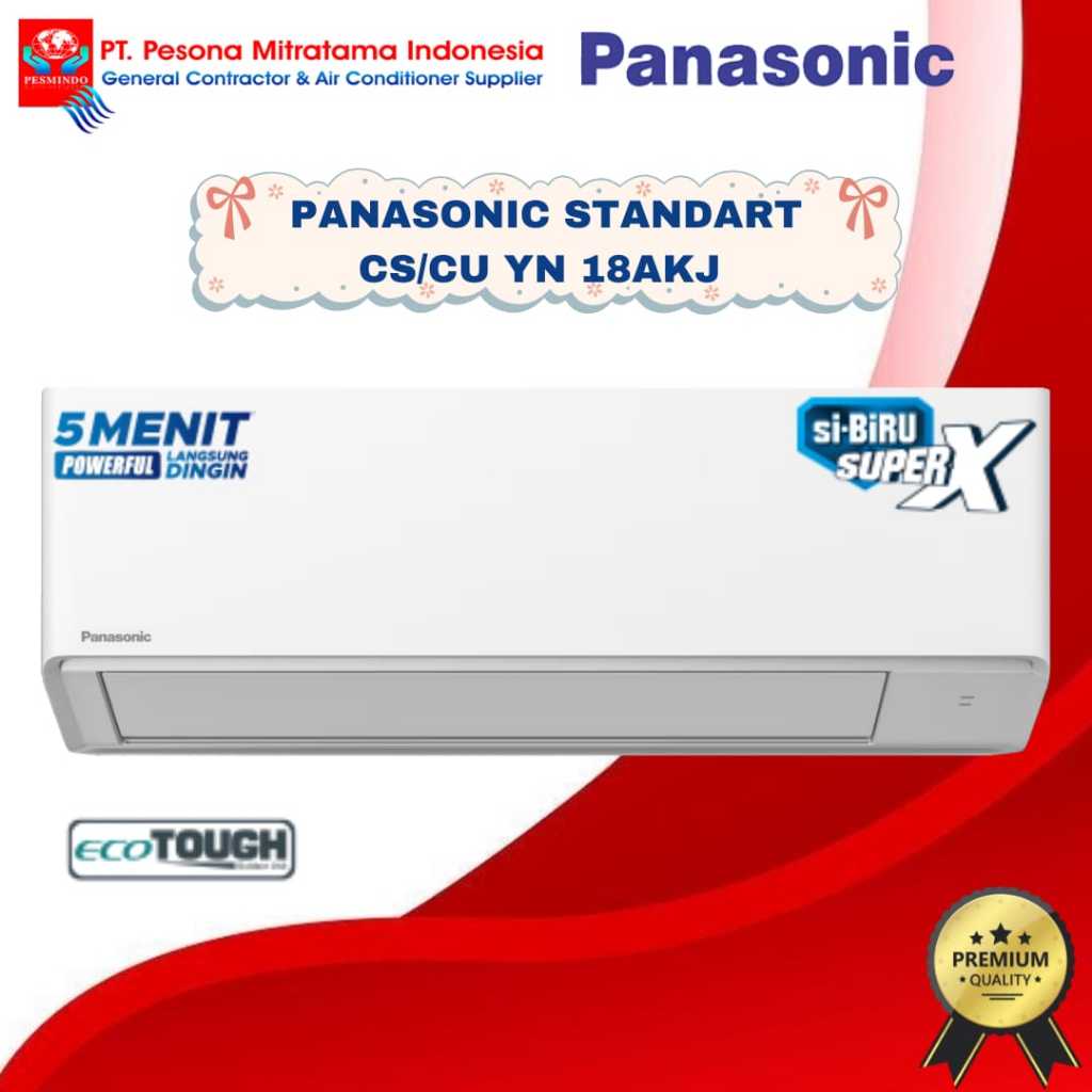 AC Panasonic  2PK Type YN18 AKJ Unit Only (outdoor&Indoor)