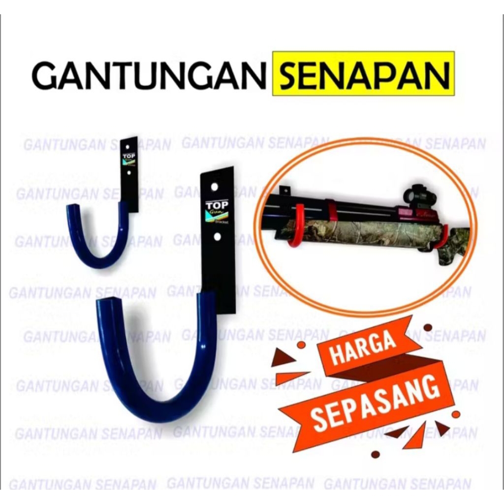 Stand Display Gantungan Senapan PCP Uklik 1Susun kuat