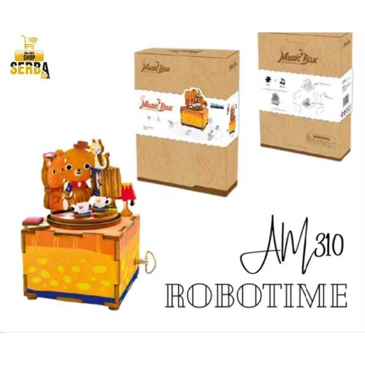 ROBOTIME MUSIC BOX LOVE STORY WOODEN 3D PUZZLE MUSIC BOX MURAH MUSIC BOX KAYU UNIK MUSIC BOX ROBOTIM