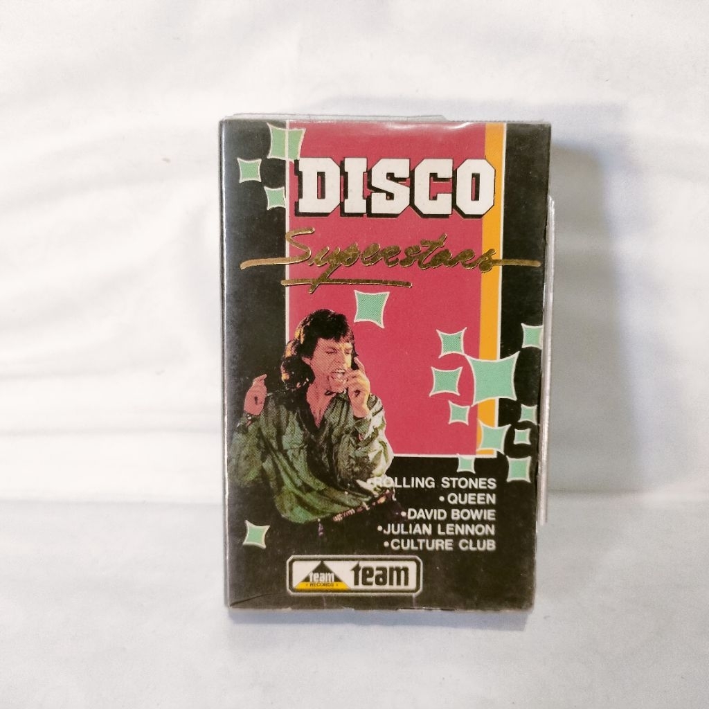 Kaset Pita Disco Superstar - Rollingstone •Queen •David Bowie VA