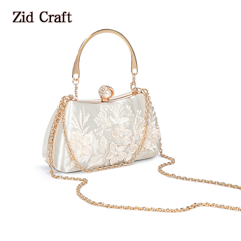 Pesta Wanita Elegan Apricot Tas Pesta Wanita Tas rantai pesta wanita Tas tangan wanita  Tas cantik k