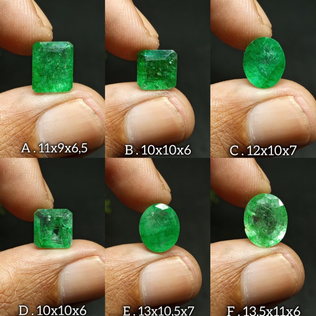 Batu permata hijau zamrud cutting/batu akik hijau zamrud cutting(ZAMRUD ZAMBIA) natural/Natural batu