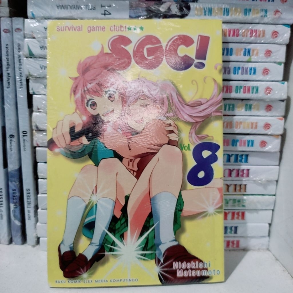 komik survival game club sgc vol 8 segel