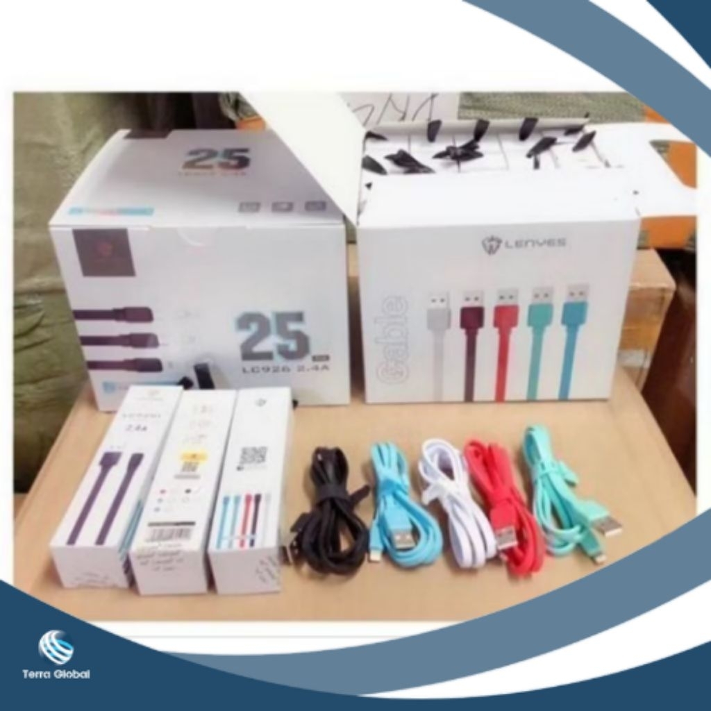 Kabel Data Usb Mikro 2.4A Fast Charging Lenyes LC-926