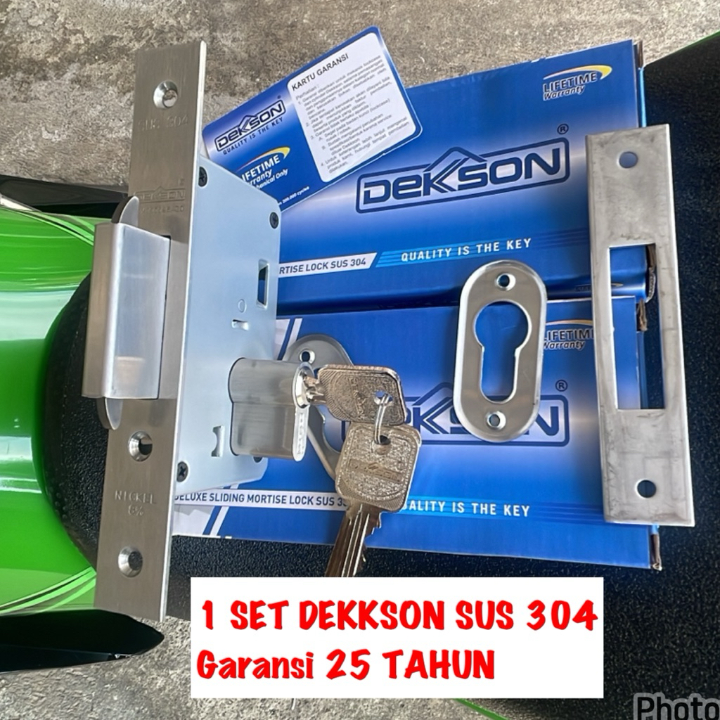 DEKSON BODY SLEDING GARANSI 50 TAHUN KUNCI PINTU MEKAR DEKSON KUNCI PINTU MEKAR SLEDING PINTU KAYU/ 