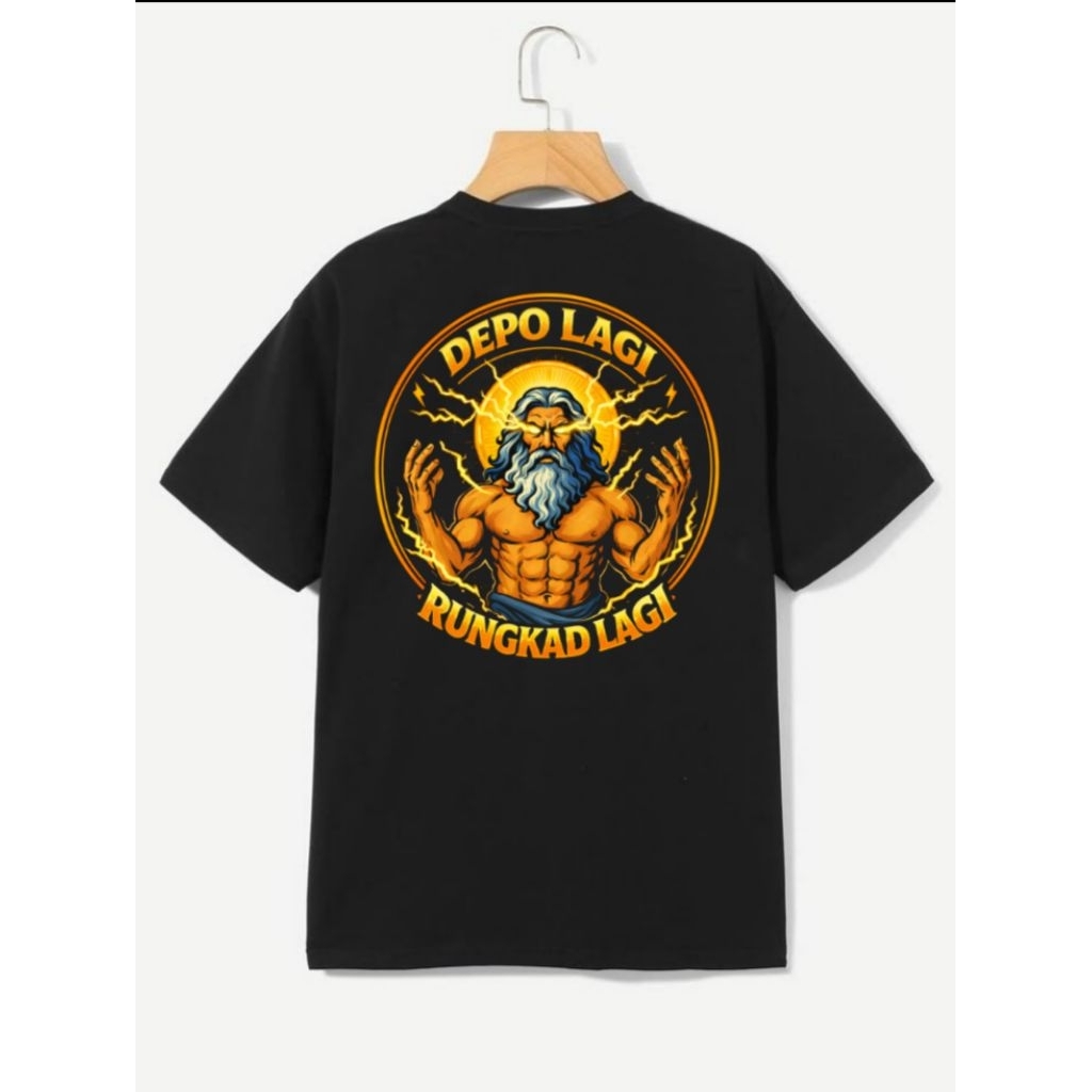 BAJU KAOS - DEPO LAGI RUNGKAD LAGI