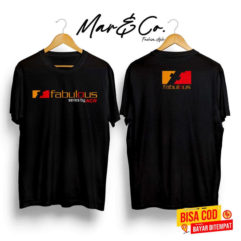 Kaos Fabulous Series By ACR Baju Audio Sound System  DISTRO