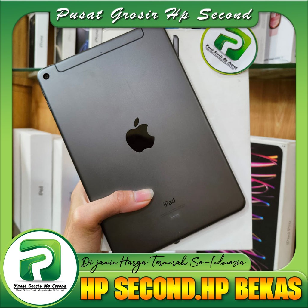 iPad Mini 5 64GB Cellular Resmi Indonesia ( Second )