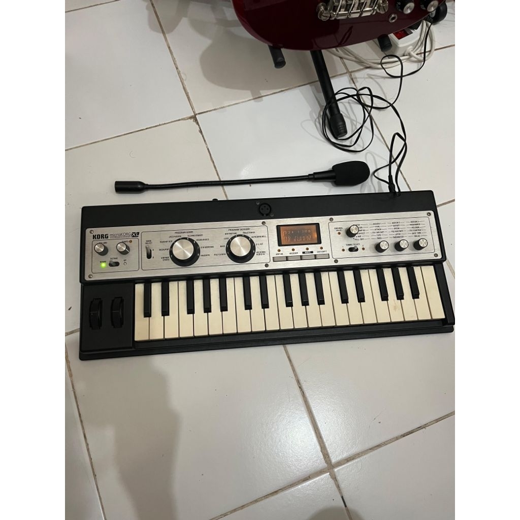 keyboard korg microkorg xl synthesizer not microkorg mk1 not nanokey volcakey organ mixer gitar elek