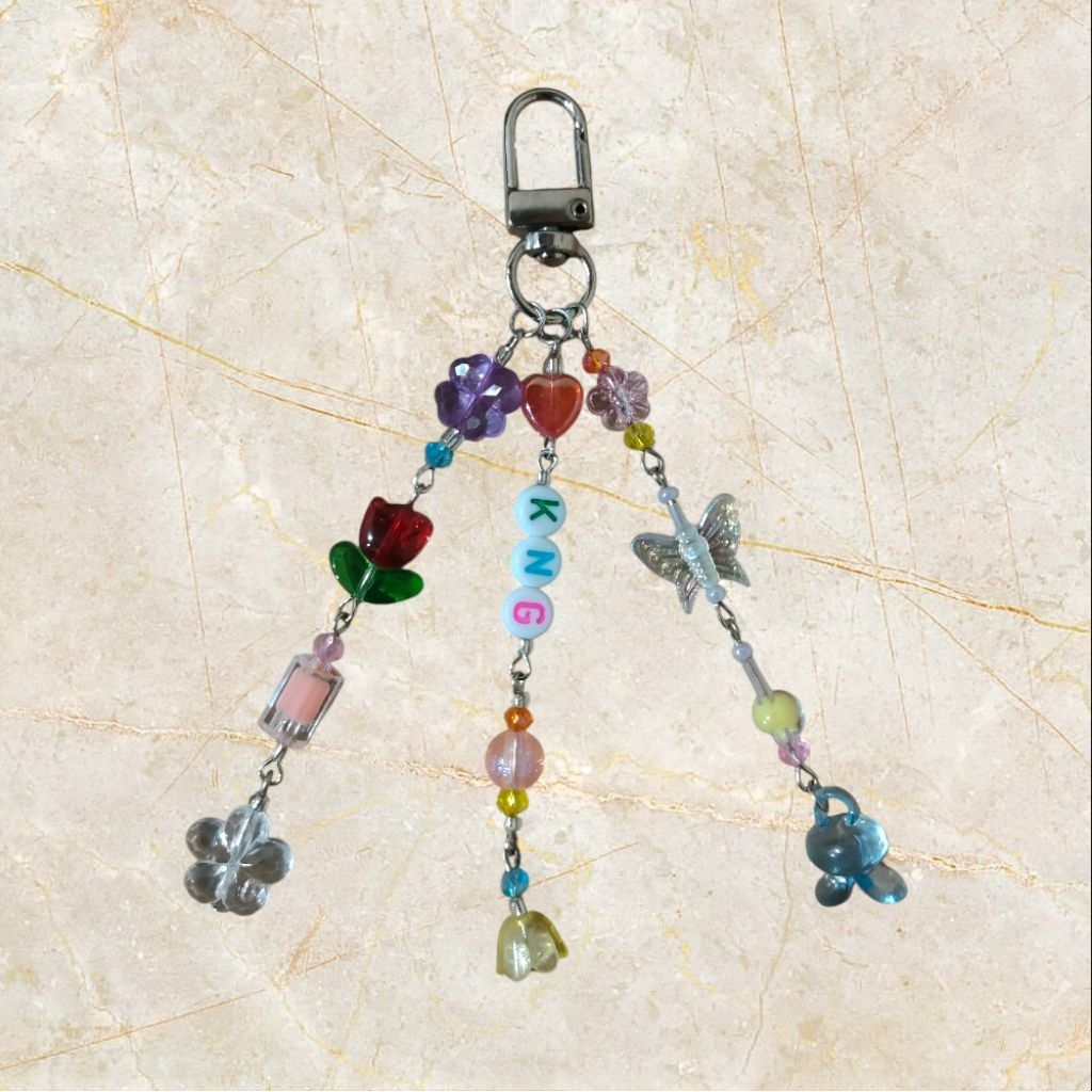 gantungan kunci inisial nama kim nam gil