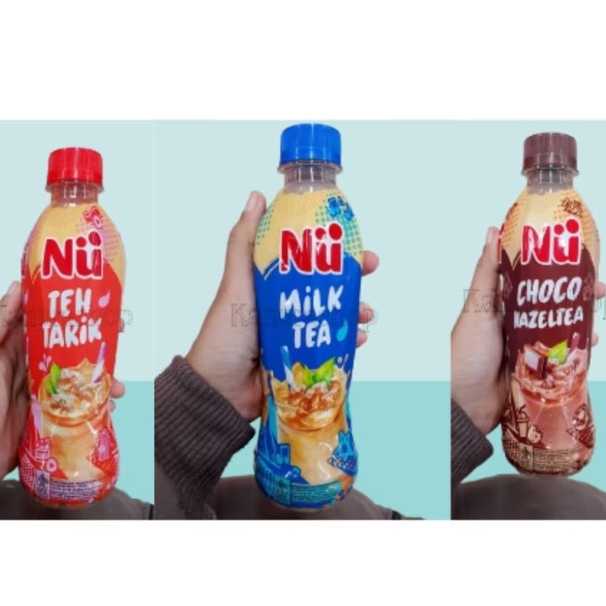 nu choco hazelnut milk tea teh tarik