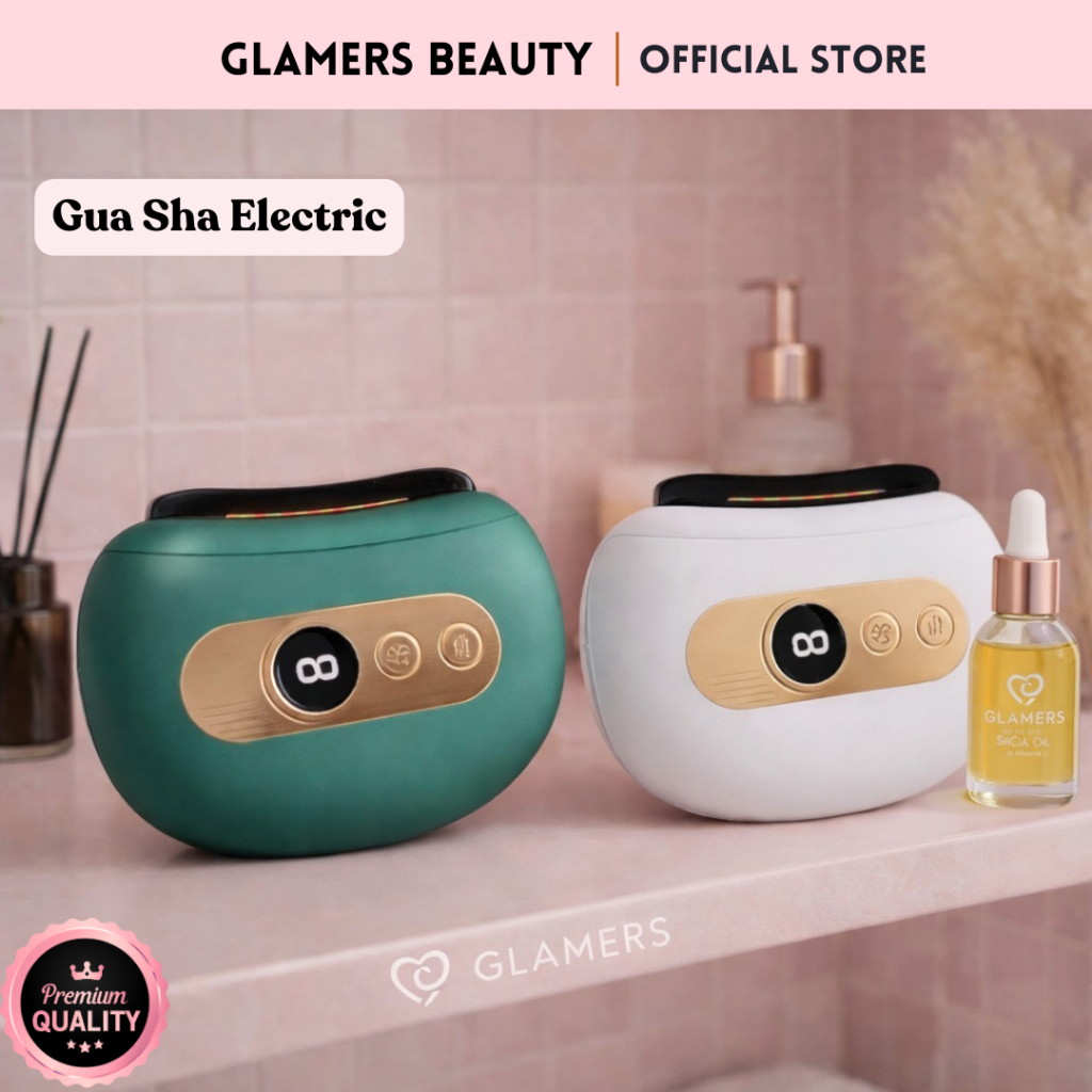 Glamers Beauty - GUASHA FACIAL BEAUTY FACE GUASHA BEAUTY ELETRIC MACHINE MASSAGER REJUVENATION NATUR