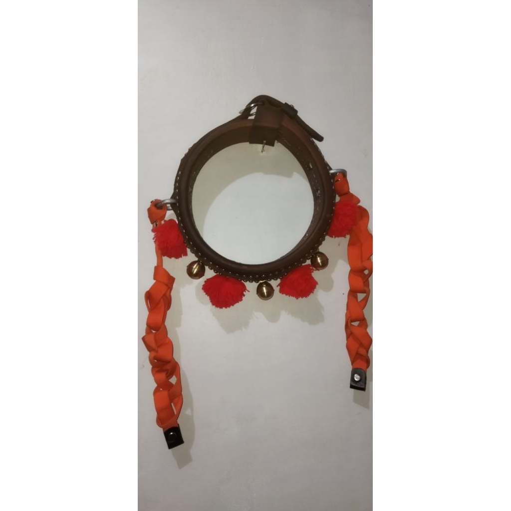 kalung domba Gongseng full kulit