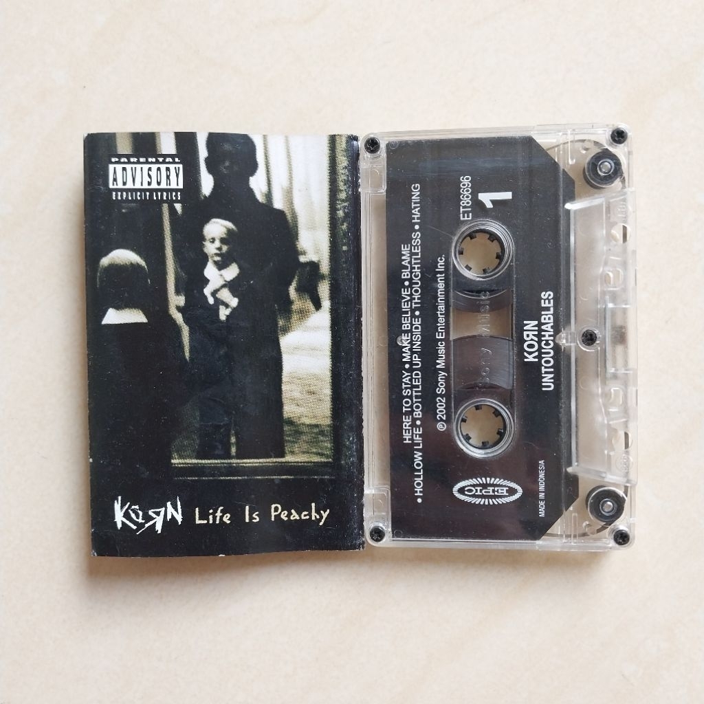 KASET KORN UNTOUCHABLES, COVER KORN LIFE IS PEACHY