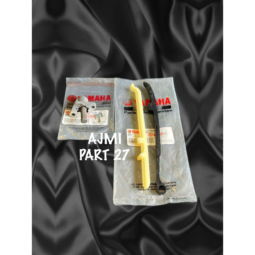 Tonjokan keteng 5MX+Karet Tensioner 1S7 Yamaha Vixion Old,Vixion New,Mx old,Mx New ORI