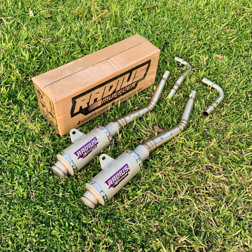 Knalpot Bebek GTX RBT Taxi Modif Original Radius Muffler