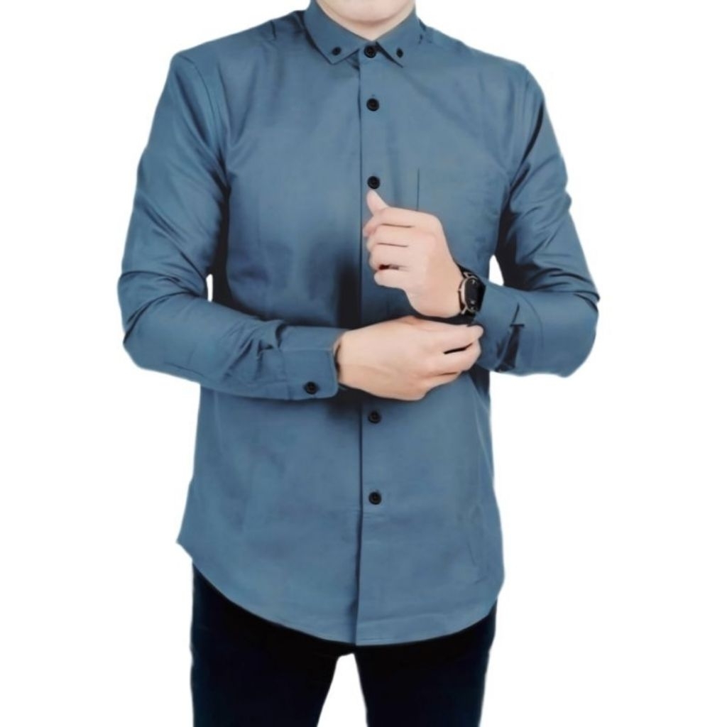 Kemeja pria style korea