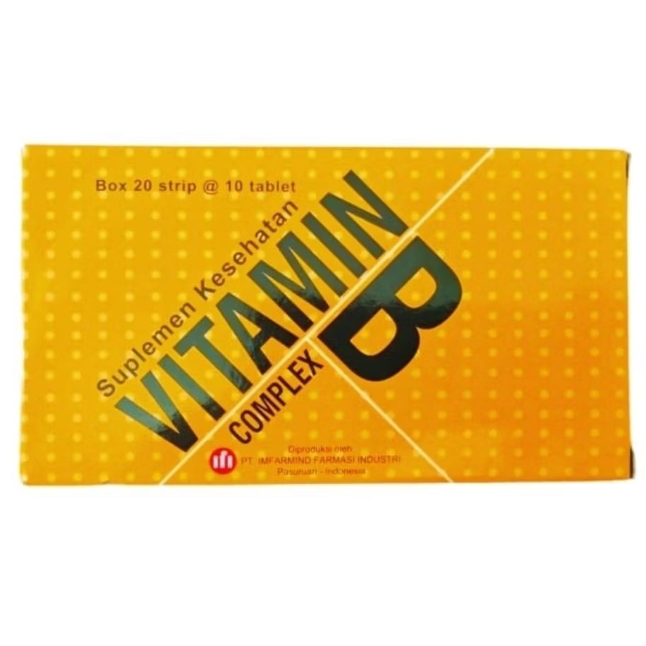 VITAMIN B COMPLEX (200's /Dus) - IFI /IMFARMIND